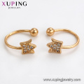 95795 XP wholesale fashion gold jewelry simple design clip earrings for girls